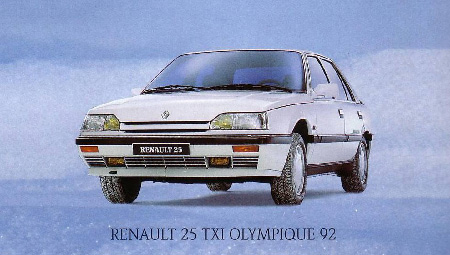 Renault 25 TXi Olympique 1992