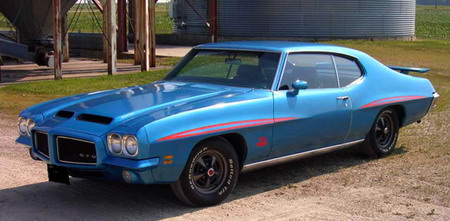 Pontiac GTO The Judge Hardtop Coupe '1971. Один из последних