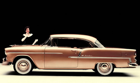 Chevrolet Bel Air Sport Coupe 'Gold 50th Million Chevrolet' '1955